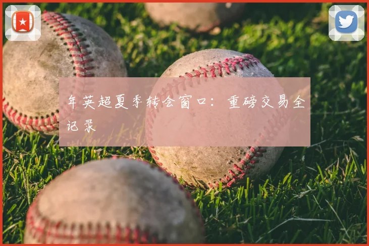 年英超夏季转会窗口：重磅交易全记录