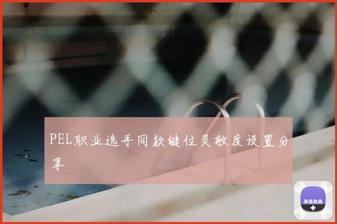 PEL职业选手同款键位灵敏度设置分享